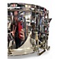 Used Corder 8X14 Chrome over Maple snare drum Chrome Drum