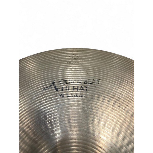 Used Zildjian 14in Quick Beat Hi Hat Top Cymbal