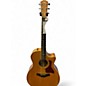 Used Taylor 414 CE L4 (CRACKED FIXED AS IS) Natural Acoustic Electric Guitar