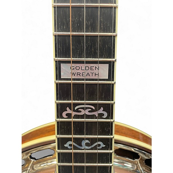 Used Deering Golden Wreath Natural Banjo