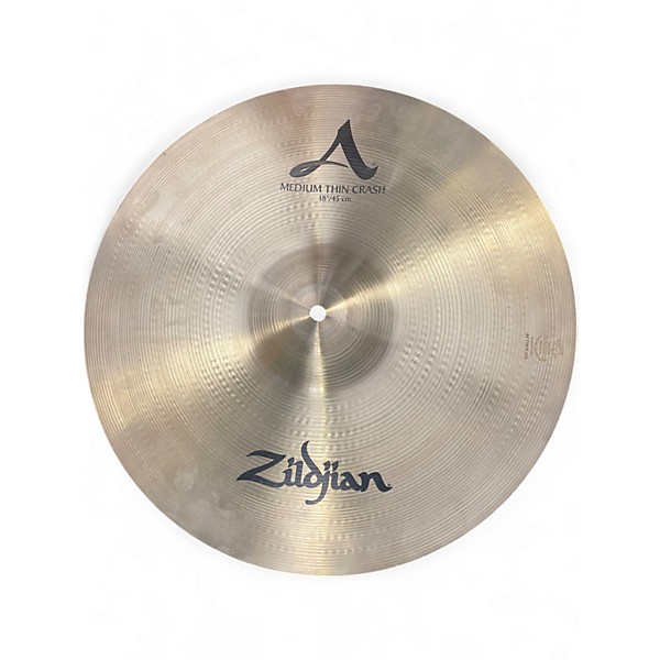 Used Zildjian 14in A Custom Mastersound Hi Hat Pair Cymbal
