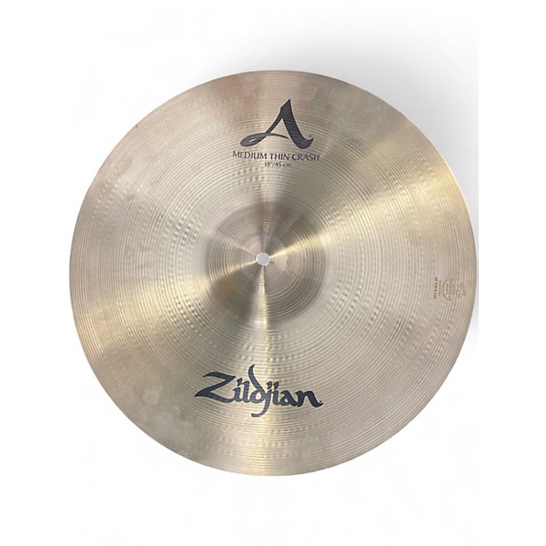 Used Zildjian 14in A Custom Mastersound Hi Hat Pair Cymbal