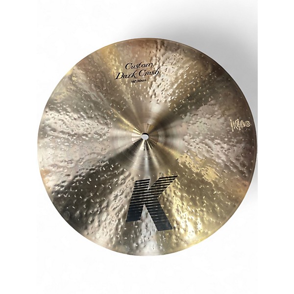 Used Zildjian 16in K Custom Dark Crash Cymbal