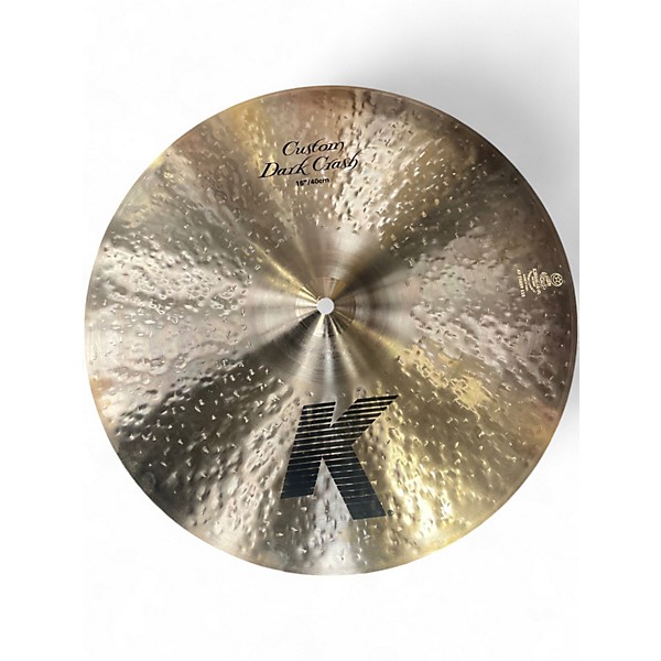 Used Zildjian 16in K Custom Dark Crash Cymbal