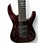 Used ESP LTD SC607B 7 String Baritone CHERRY SPARKLE Solid Body Electric Guitar