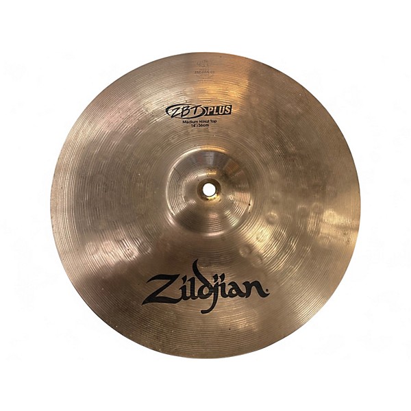 Used Zildjian 14in ZBT PLUS MEDIUM HI HATS Cymbal