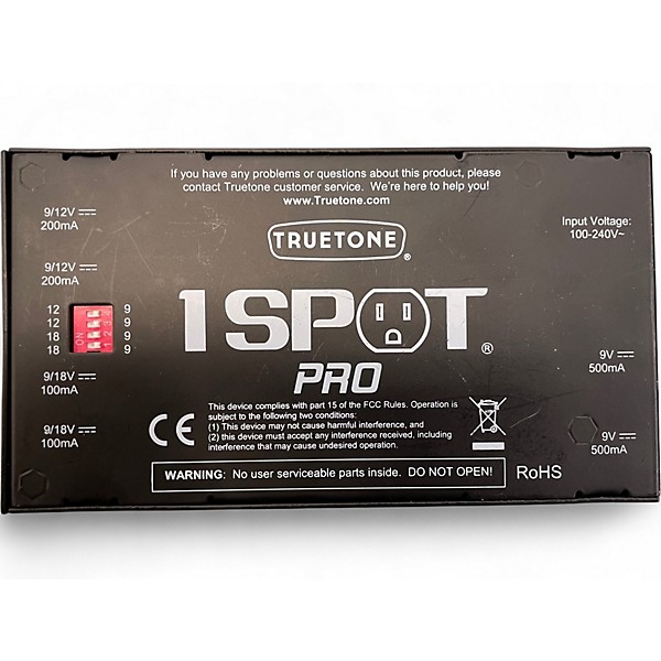 Used Truetone ONE SPOT CS6 Power Supply
