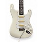 Used Squier Wayne's World Stratocaster White Solid Body Electric Guitar