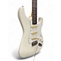 Used Squier Wayne's World Stratocaster White Solid Body Electric Guitar