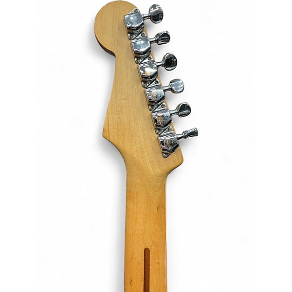 Used Squier Wayne's World Stratocaster White Solid Body Electric Guitar