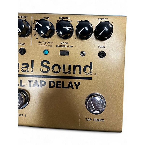 Used Visual Sound V3DTD Dual Tap Delay Effect Pedal