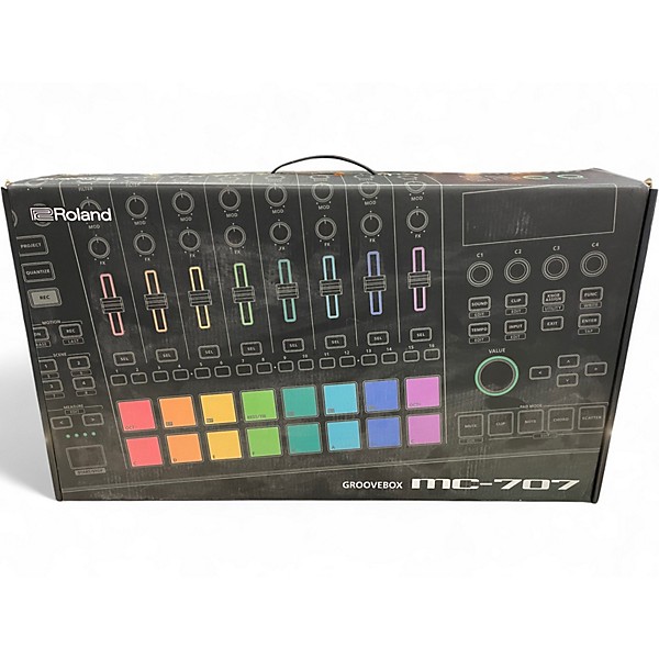 Used Roland MC-707 Groovebox Production Controller