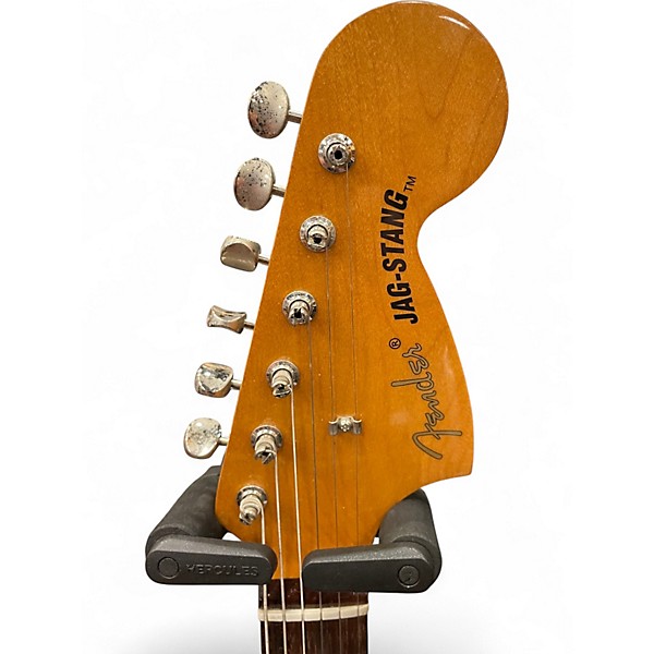 Used 2021 Fender Kurt Cobain Jag-Stang Sonic Blue Solid Body Electric Guitar