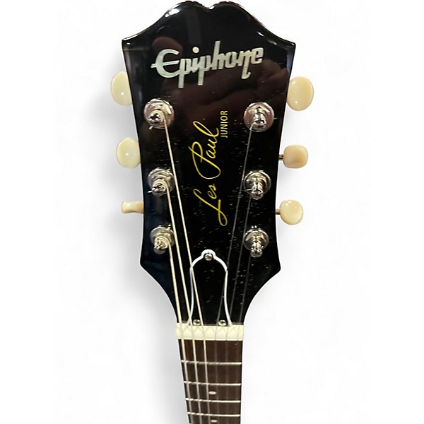 Used Epiphone Les Paul Junior Single Cut 2 Color Sunburst Solid Body Electric Guitar