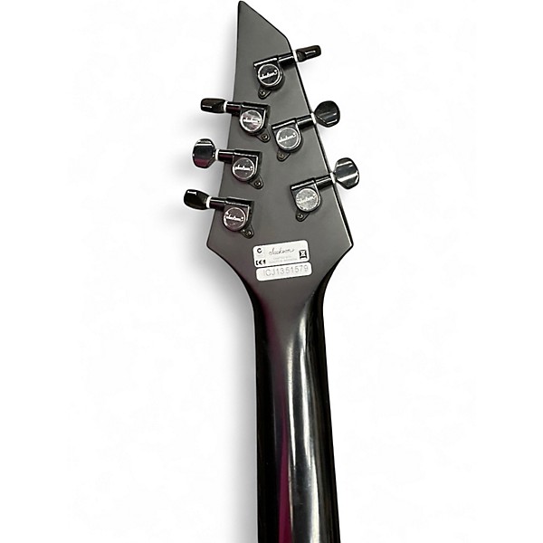 Used Jackson SLATX6 Soloist Black Solid Body Electric Guitar