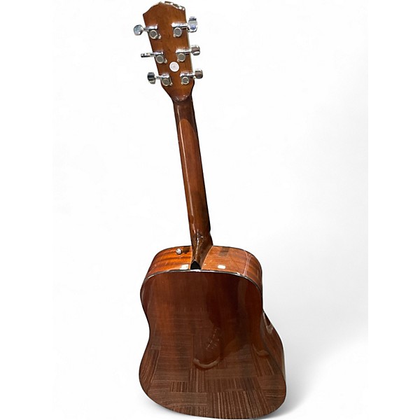 Used Fender CD60 Dreadnought Antique Natural Acoustic Guitar