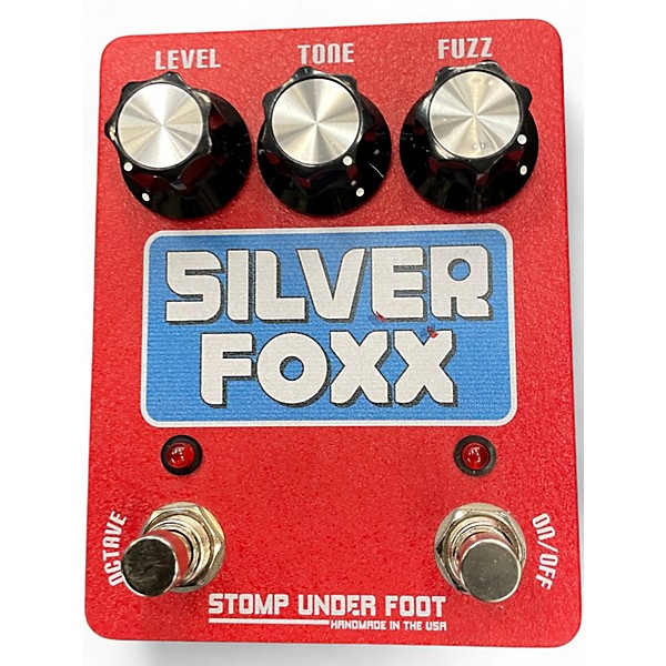 Used Stomp Under Foot silver fox Effect Pedal
