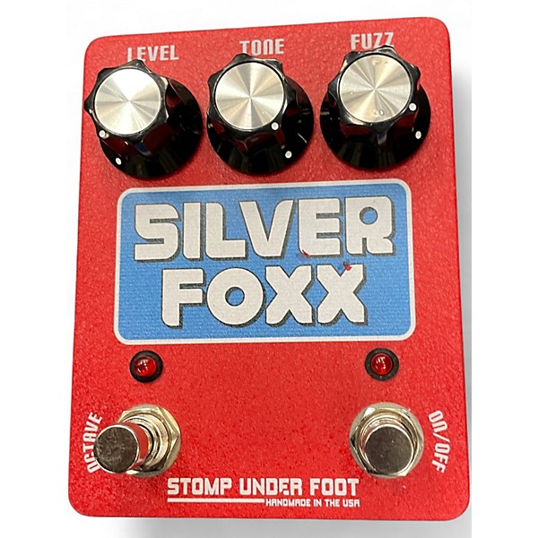 Used Stomp Under Foot silver fox Effect Pedal