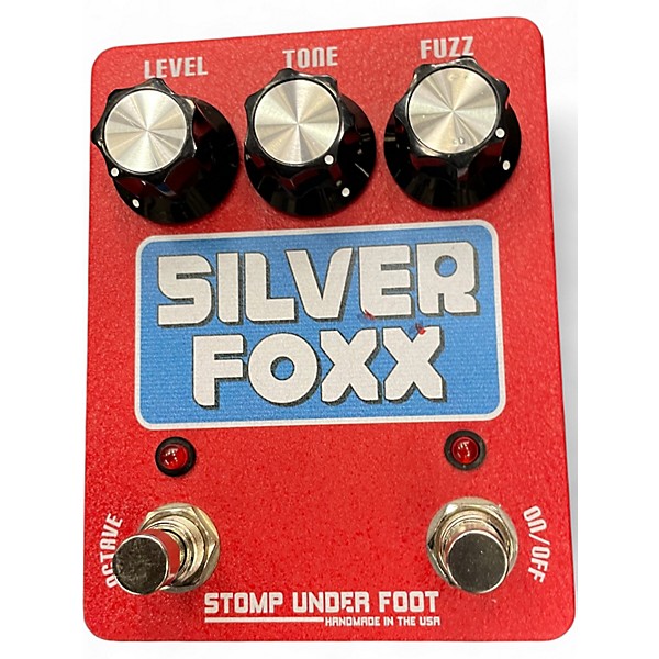 Used Stomp Under Foot silver fox Effect Pedal