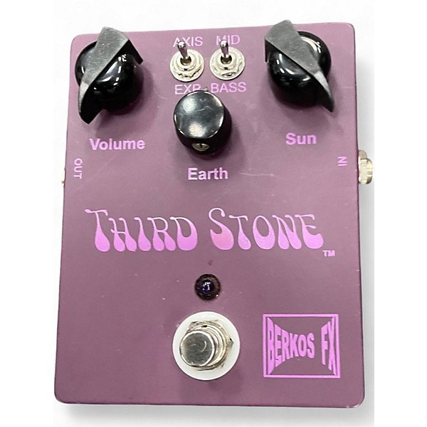 Used Berkos Fx THIRD STONE Effect Pedal