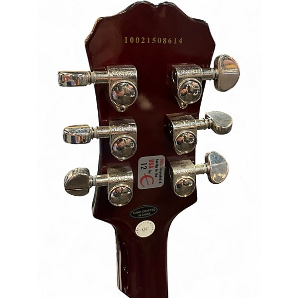 Used 2010 Epiphone LES PAUL STANDARD 56' GOLD TOP GOLD Solid Body Electric Guitar