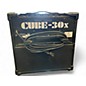 Used Roland Cube 30X 1x10 30W Cube Guitar Combo Amp