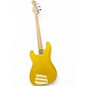 Used Squier Precision Bass yellow Electric Bass Guitar