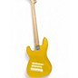 Used Squier Precision Bass yellow Electric Bass Guitar