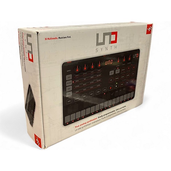 Used IK Multimedia Uno Portable Analog Synthesizer Synthesizer