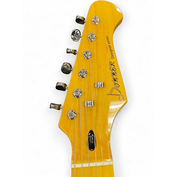 Used Donner Designer Series Sunburst Hollow Body Electric Guitar