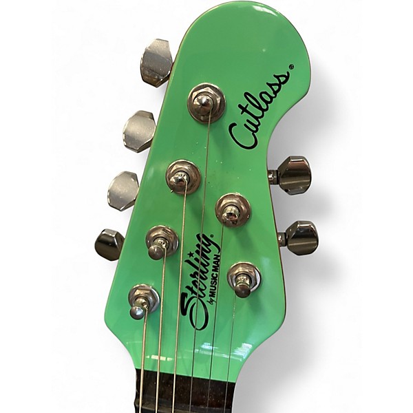 Used Sterling by Music Man CUTLASS CT50 Seafoam Green Solid Body Electric Guitar