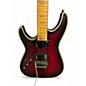 Used Schecter Guitar Research Extreme C-1 FR LEFT HANDED Red Solid Body Electric Guitar