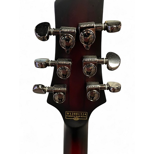 Used Schecter Guitar Research Extreme C-1 FR LEFT HANDED Red Solid Body Electric Guitar