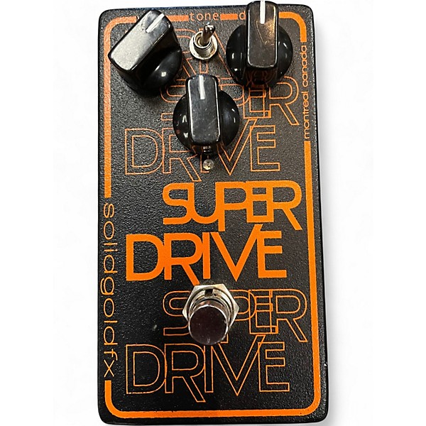 Used SolidGoldFX superdrive Effect Pedal