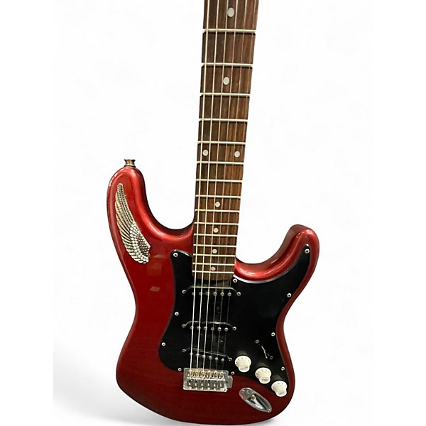 Used Kramer FOCUS 111S RED SPARKLE Solid Body Electric Guitar