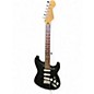 Used 2006 Fender Standard Stratocaster BLACK Solid Body Electric Guitar thumbnail