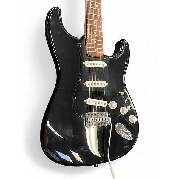 Used 2006 Fender Standard Stratocaster BLACK Solid Body Electric Guitar