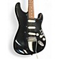 Used 2006 Fender Standard Stratocaster BLACK Solid Body Electric Guitar