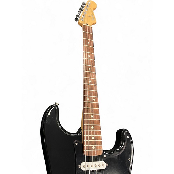 Used 2006 Fender Standard Stratocaster BLACK Solid Body Electric Guitar