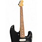 Used 2006 Fender Standard Stratocaster BLACK Solid Body Electric Guitar