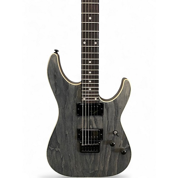 Used Schecter Guitar Research Diamond C1 Standard Charcoal Solid Body Electric Guitar