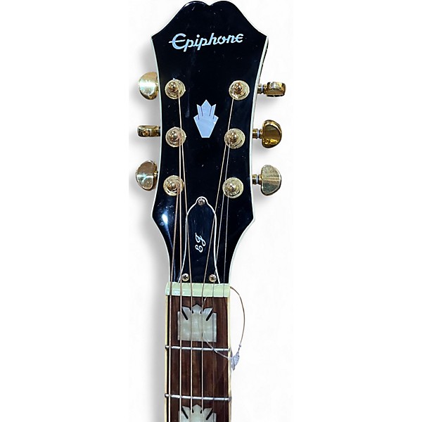 Used Epiphone EJ200SCE Vintage Sunburst Acoustic Electric Guitar