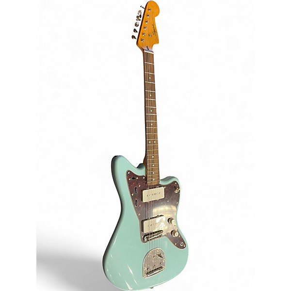Used Squier Classic Vibe 60s Jazzmaster Daphne Blue Solid Body Electric Guitar