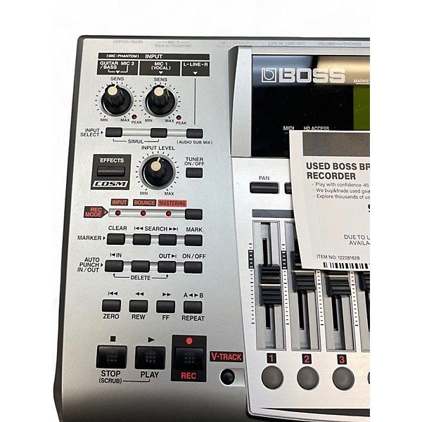 Used BOSS BR1180CD MultiTrack Recorder