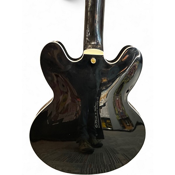 Used Xaviere XV-900 Black Hollow Body Electric Guitar