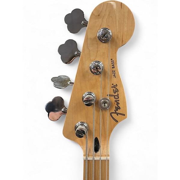 Used Fender Player Plus Jazz Bass Plus Top Blue Burst Electric Bass Guitar