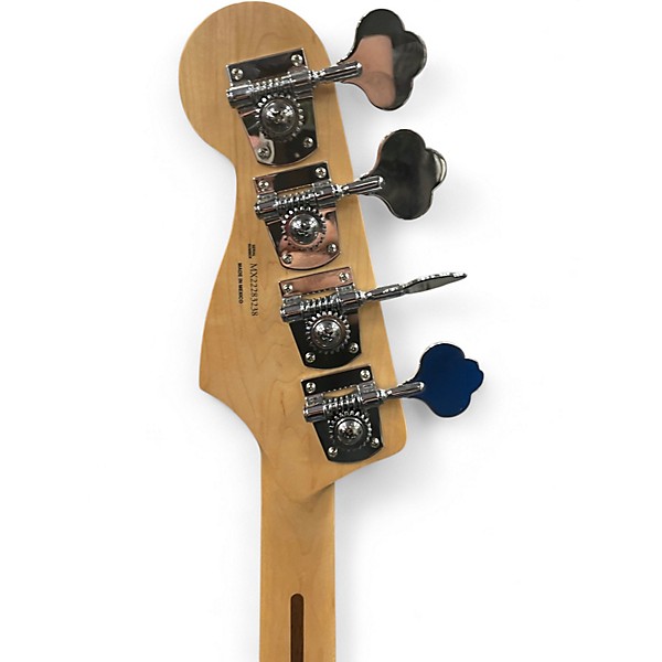 Used Fender Player Plus Jazz Bass Plus Top Blue Burst Electric Bass Guitar