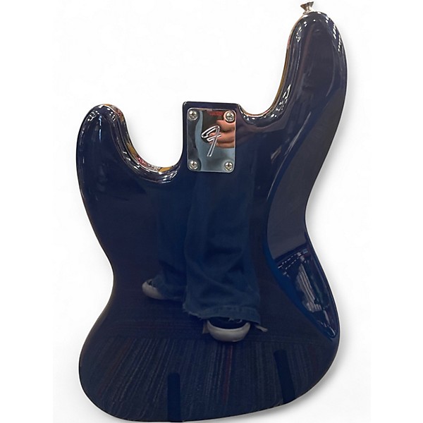 Used Fender Player Plus Jazz Bass Plus Top Blue Burst Electric Bass Guitar