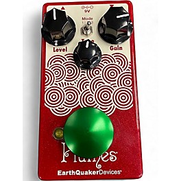 Used EarthQuaker Devices Plumes Small Signal Shredder Overdrive Effect Pedal