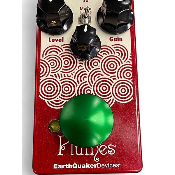 Used EarthQuaker Devices Plumes Small Signal Shredder Overdrive Effect Pedal